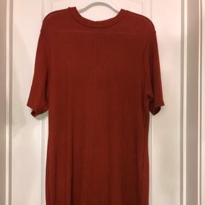 Orange Body-con Dress